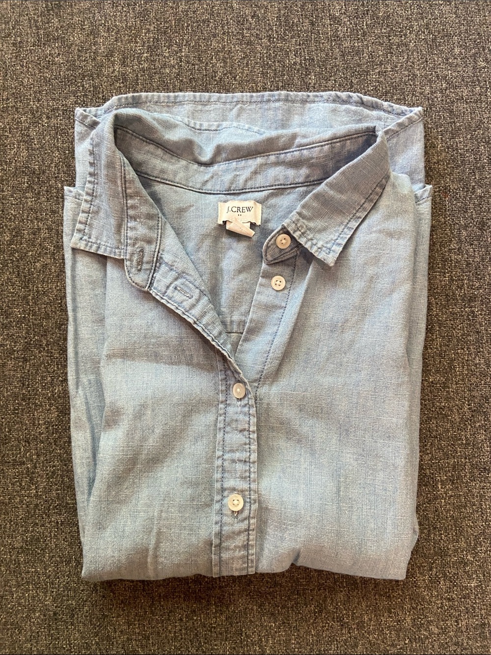 J. Crew Light Blue Chambray Shirt